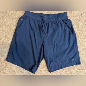 SOLD Russell men’s medium Athletic Dark Blue Performance athletic Shorts